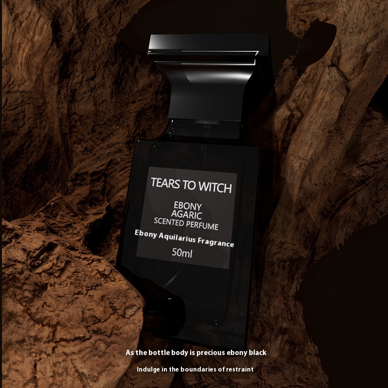 Ebony Agarwood Perfume Lasting Light Fragrance Men50ml Sandalwood Aromatherapy Woody Cologne Tf Perfume