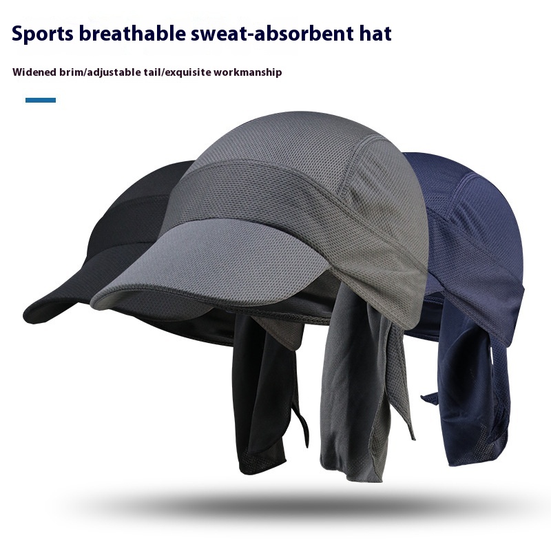 Ruidong Spring And Summer Cycling Sports Pirate Hat Breathable Helmet Lining Duck Tongue Sun Hat Mesh Cap Running Hat