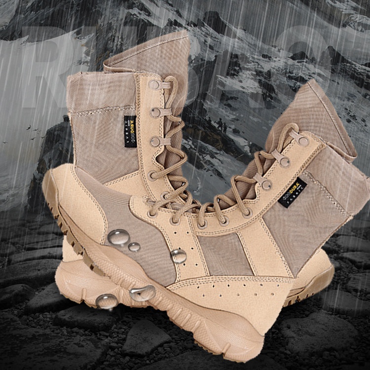 High-top Combat Boots,Breathable Boots,Desert Boots,Tactical Boots,Shock-absorbing And Non-slip Hiking Shoes,Outdoor Hiking Boots
