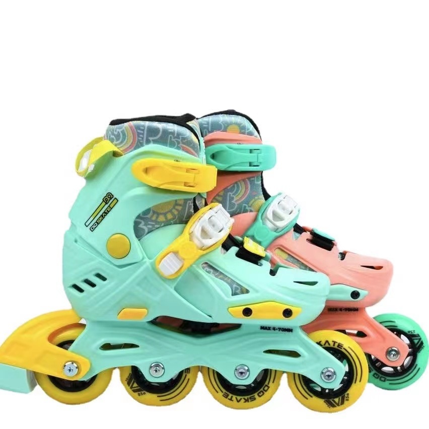 Children's Ice Skates Beginner Professional Roller Skates Boys And Girls Skates Boys And Girls