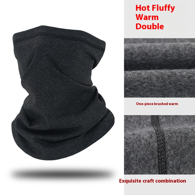 Winter Fleece Warm Thick Neckband Outdoor Sports Skiing Cycling Windproof Coldproof Thick Warm Mask Neckband