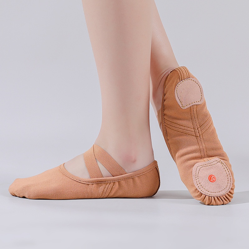 Full Elastic Fabric Dance Shoes For Women Soft Sole Children's Practice Dance Shoes Adult Cat Claw Shoes Body Ballet Showtep