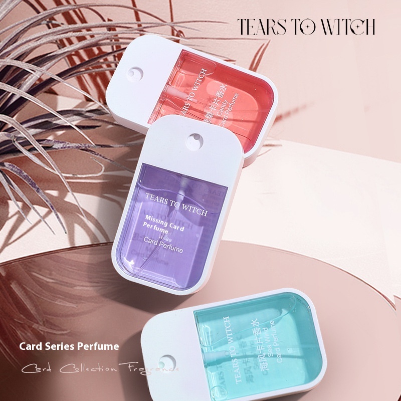Card Perfume Men's Light Fragrance Lasting Odor Removal Pocket Portable Girl Fragrance Student40ml Vietnam Night Market Perfume