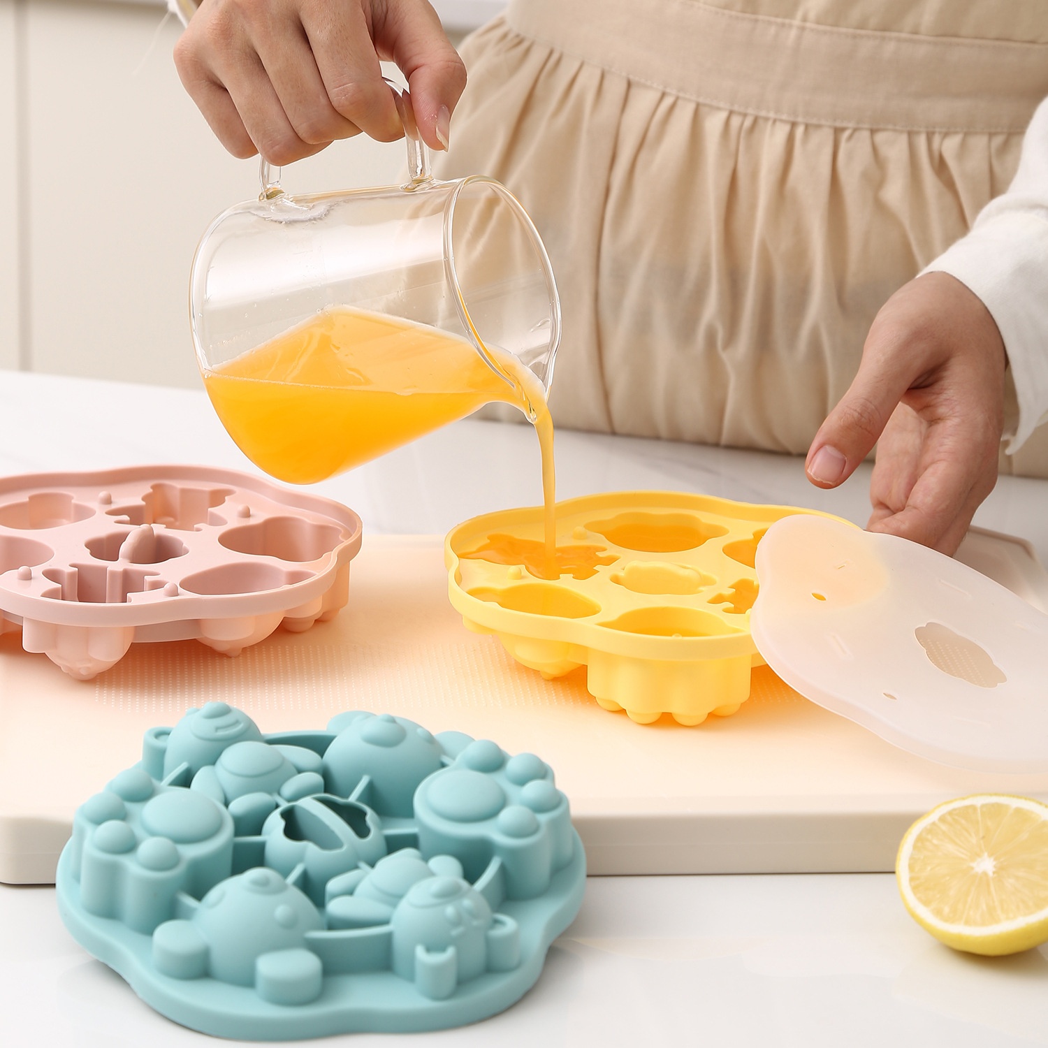 Baby Food Baking Tools Cat Claw Silicone Steamed Cake Mold Infant Home Can Be Steamed Silicone