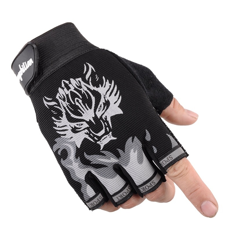 Cycling Half-finger Gloves Tactical Gloves Breathable Non-slip Fingerless Men's And Women's Students Thin Outdoor Sports Gloves