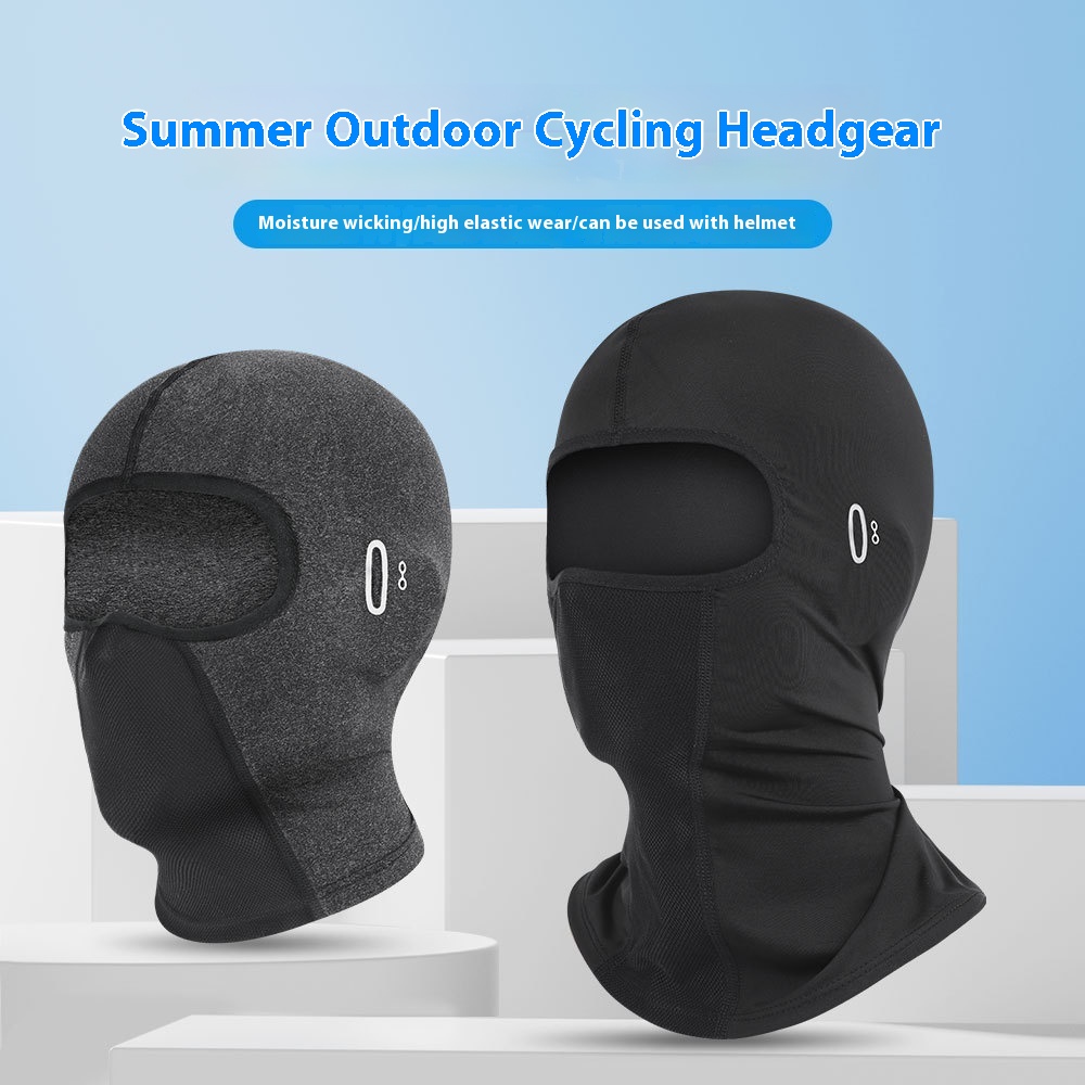 Ruidong Riding Sunscreen Mask Motorcycle Motorcycle Full Face Ice Silk Helmet Uchimura Anti-ultraviolet Headgear Mask