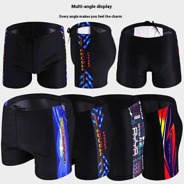 Men's Swimming Trunks Boxer Hot Spring Loose Men's Swimsuit Men's Swimming Trunks Large Size Swimsuit Hot Spring Swimsuit