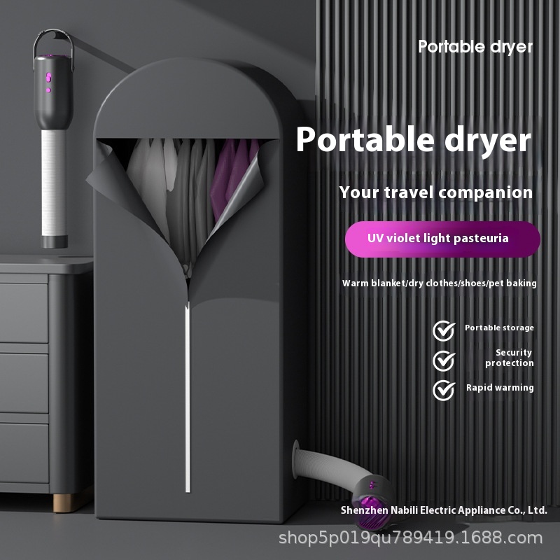 110 VMulti-function Small Dryer Travel Portable Mini Dryer Small Dryer Set