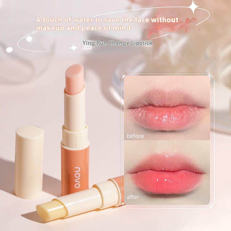NOVOMoisturizing Lip Balm Nourishes,Moisturizes,Prevents Cracking,Removes Dead Skin,And Lightens Lip Lines.