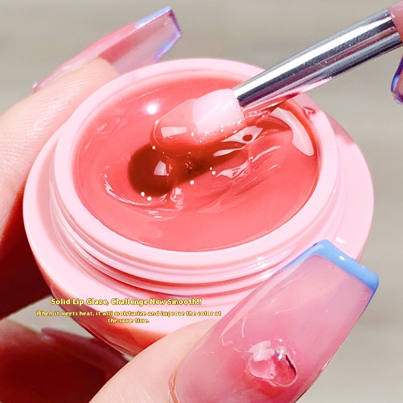 Makeup Xixi Xiaoao Cheese Ball Jelly Lip Balm Moisturizing Lip Enhancement Complexion Whitening Student Party Lipstick