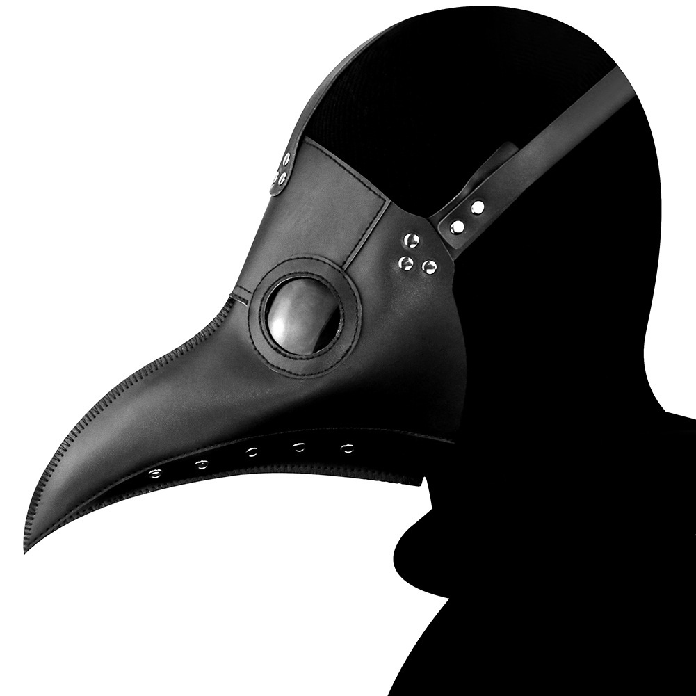 Halloween Plague Doctor Mask-European And American Style Festival Party Masquerade Performance Prop