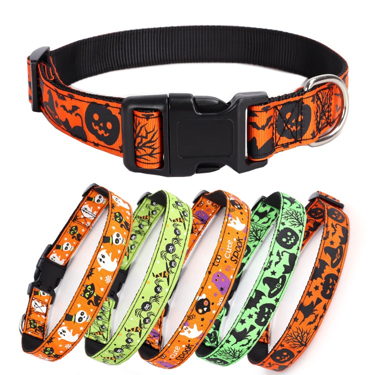 Halloween Halloween Dog Collars,Pumpkin Bat Hats,Halloween Dog Collars