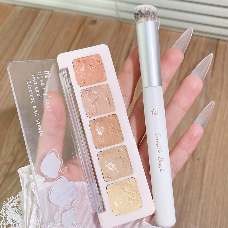 Makeup Xixi Natural Beauty Skin Colorless Concealer Concealer Acne Marks Dark Circles Tear Groove Long-lasting Waterproof Concealer