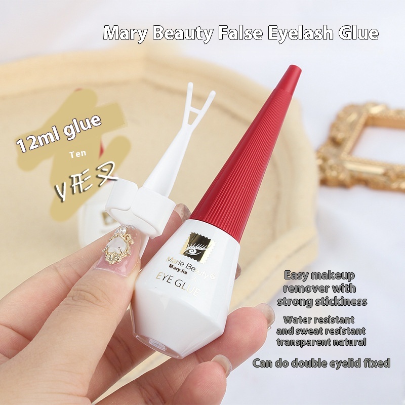 Mary Jiaren Double Eyelid Glue Transparent Invisible Quick-drying Super Sticky Shaping Glue Multi-purpose False Eyelash Glue