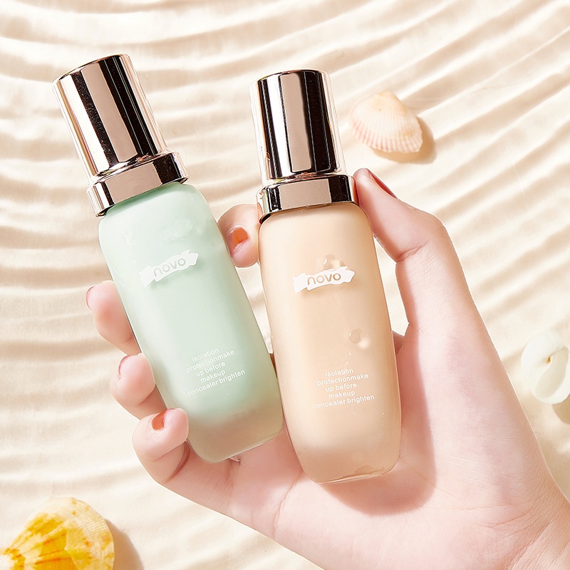 NOVO5383 Silky Moisturizing Makeup Primer Adjusts Skin Tone,Waterproof,Sweat-proof,And Does Not Remove Makeup With Creamy Texture