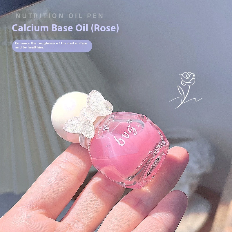 BVGSmall Diamond Armor Series Nail Polish Transparent Calcium Base Oil Hand Care Finger Edge Oil Nutrition Oil