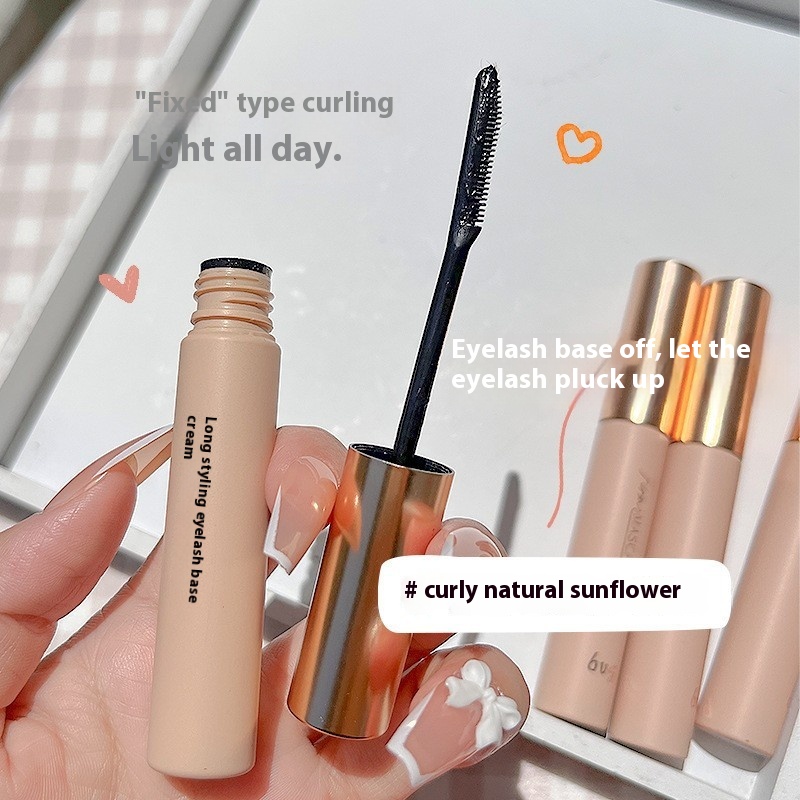 BVGEyelash Raincoat Primer Student Waterproof Quick-drying Long Curling Non-smudged Girl Styling Mascara