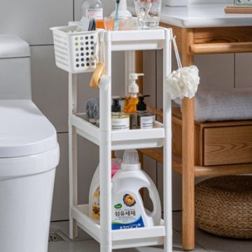 Xingyou Bathroom Rack Floor-standing Bathroom Shelf Basin Storage Rack Bathroom Toilet Corner Storage Basket