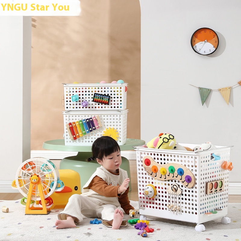 Yoga Mat Storage Artifact Sports Tool Fitness Equipment Rack Home Foam Roller Badminton Racket Storage Basket