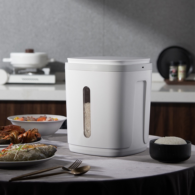 Smart Vacuum Rice Bucket Portable Rice Bucket Household Rice Storage Bucket Sealed Moisture-proofect-proof Cat And Dog Food Storage Tank Rice Jar