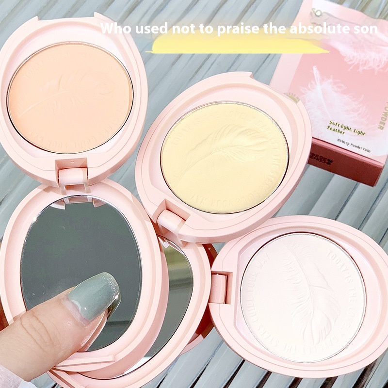 Xixi Soft Light Feather Makeup Powder Soft Mist Matte Concealer Long-lasting Waterproof No Makeup Student Party Pseudo-face