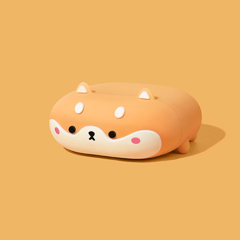 Suitable For Shiba Inu Apple2nd Generation Airpods Pro Earphone Case Huawei3rd Generation Pro Apple Bluetooth Earphone Protective Case