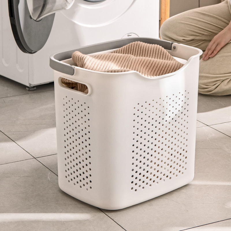Xingyou Dirty Clothes Basket Household Bathroom Laundry Basket For Dirty Clothes Partition Storage Basket Light Luxury Dirty Clothes Basket