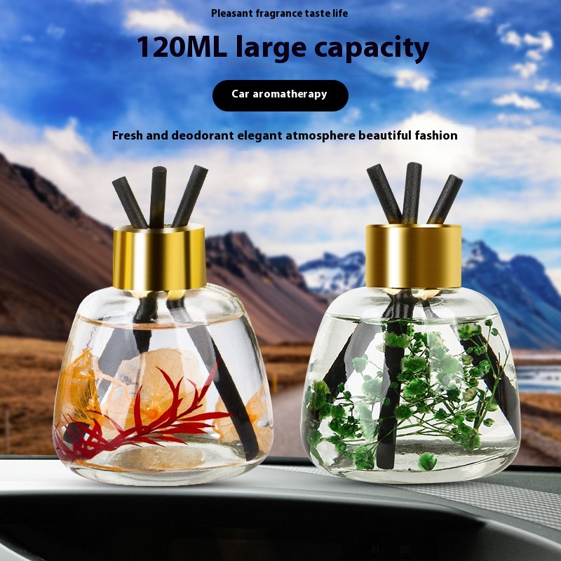 Direct Of Fire-free Rattan Aromatherapy Car Aromatherapy Car High-end Perfume Ornaments Car Fragrance Home Living Room