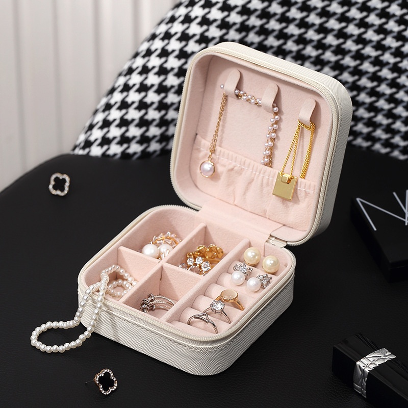 Jewelry Box Household Ring Box Earring Necklace Earring Storage Packaging Jewelry Box Shein Jewelry Box