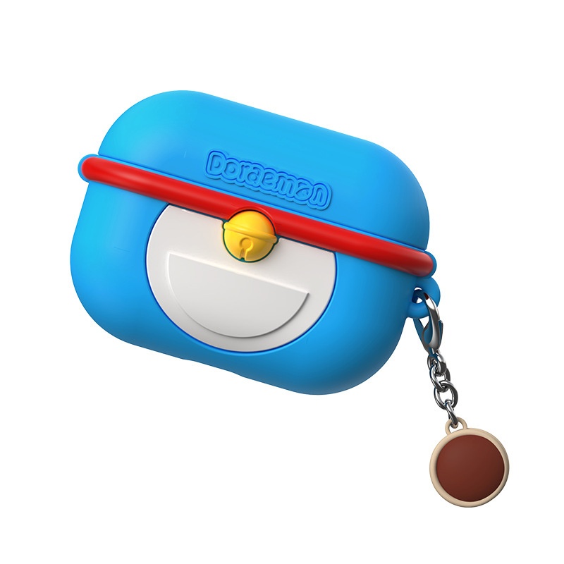 Carefully Selected Doraemon For Airpods3/Pro/pro2 Treasure Bag Silicone Bluetooth Earphone Cover
