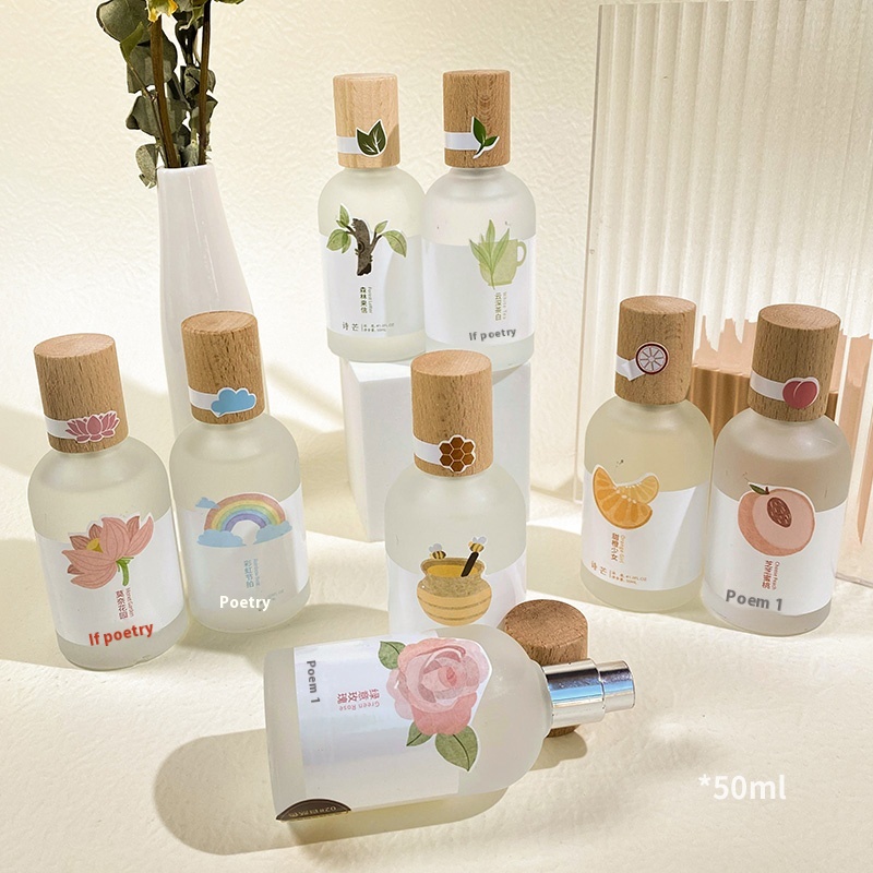 Perfume Niche Brand Men And Women Long-lasting Light Fragrance For Students Fruit Peach Orange Flavor Women's Perfume