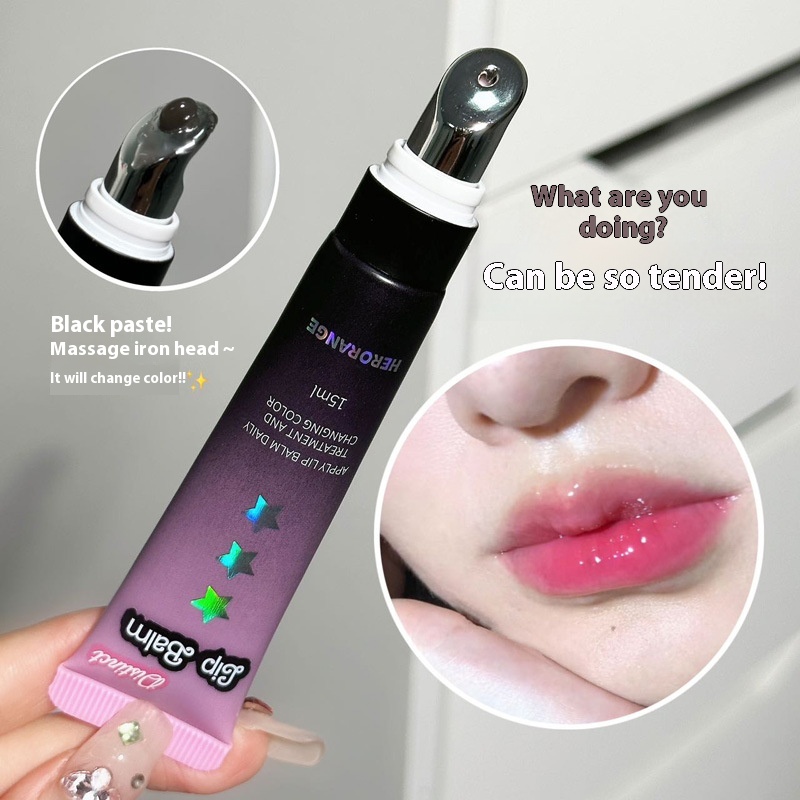 HERORANGE~Dark Color Changing Lipstick Moisturizing And Hydrating Pseudo-bare Makeup Whitening Daily Warm Color Changing Lipstick