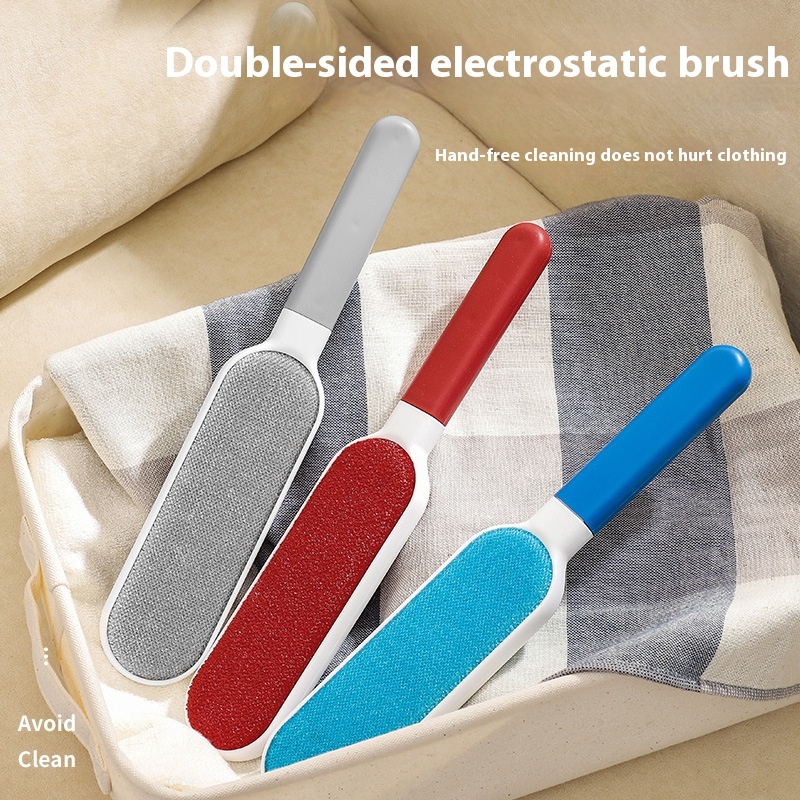 A2984 Household Hair Remover Pet Bed Sheet Remover Clothes Manual Hair Remover Double-sided Hair Brush