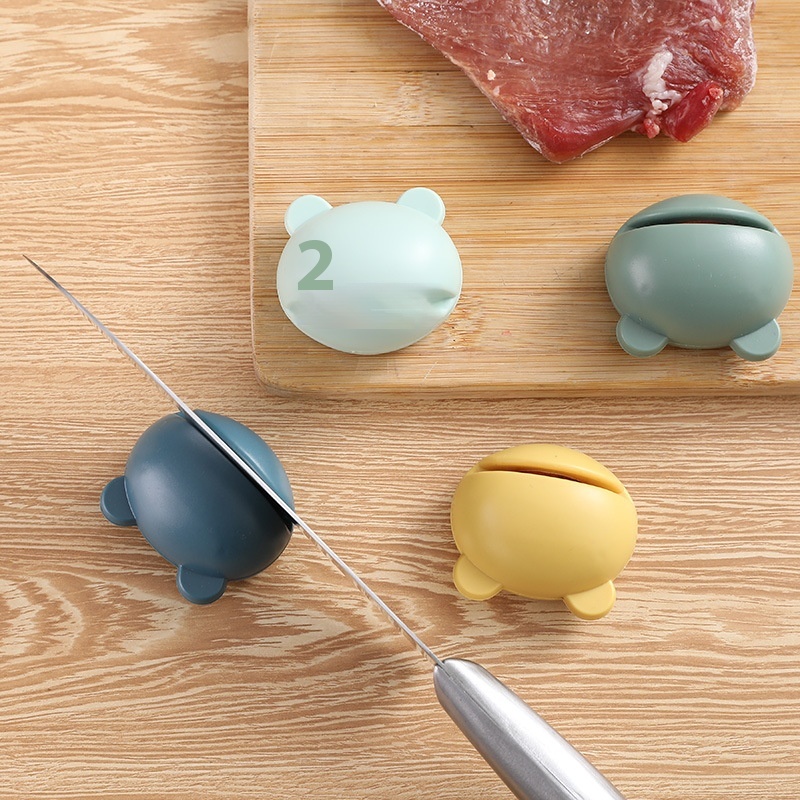 A3021 Cartoon Knife Sharpener Kitchen Whetstone Creative Household Manual Scissors Sharpening Kitchen Knife