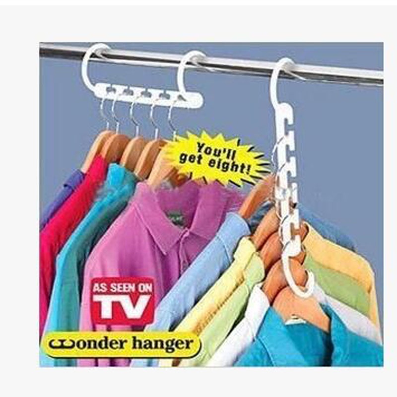 A0015 Multi-empty Magic Hanger Household Hanger Cabinet Multi-function Hook Foldable Magic Hanger