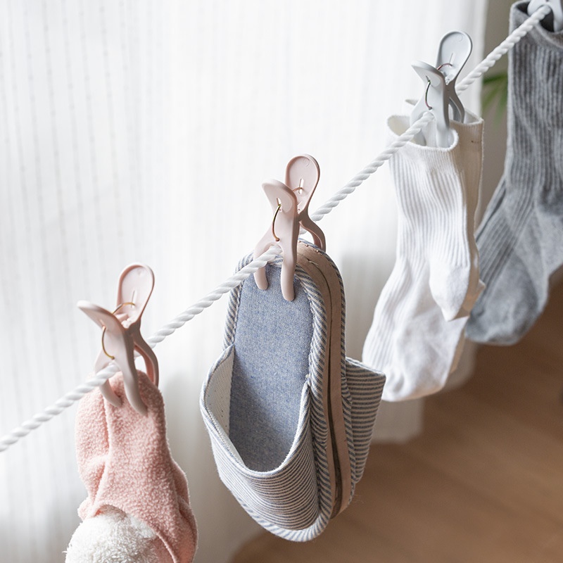 Windproof Household Quilt Clip Drying Sheets Clothes Clip Fixed Drying Clip Plastic Clip