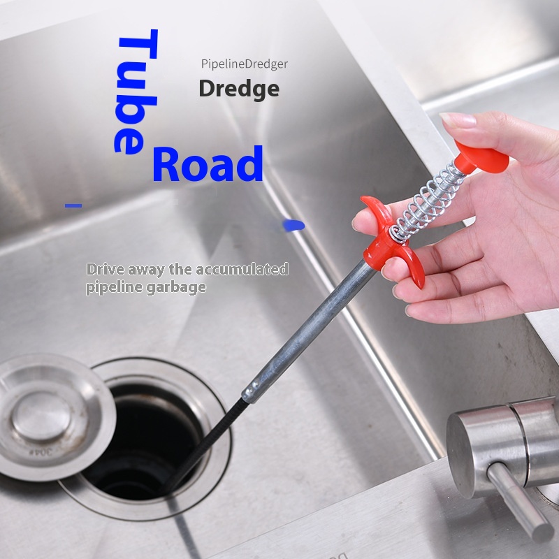 2767 Sewer Toilet Pipe Foreign Body Clamp Grab Hook To Clear Toilet Blockage And Dredge Kitchen Floor Drain Dredge