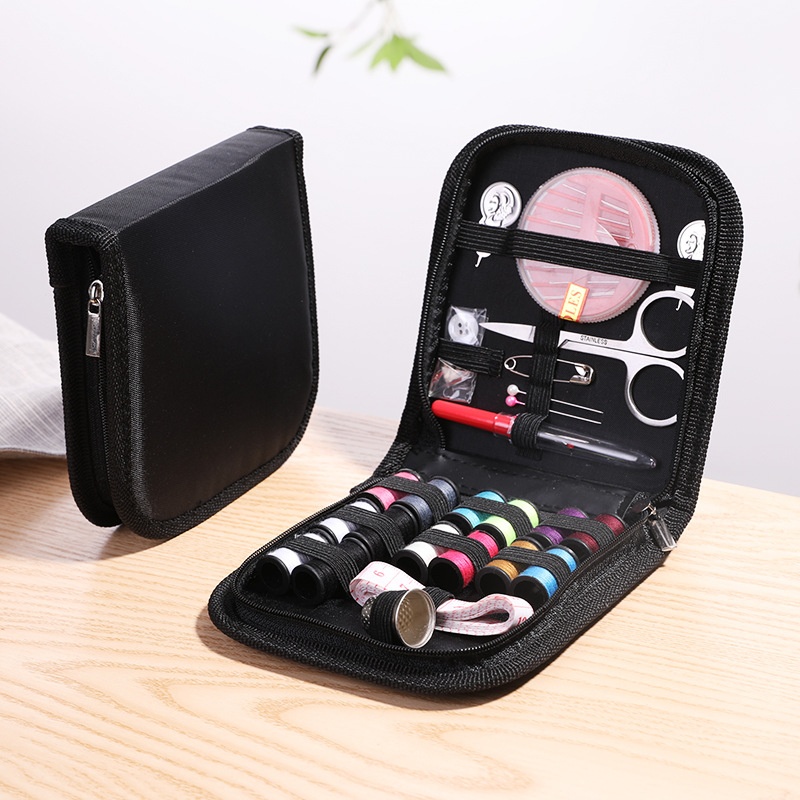 Portable Sewing Kit Box Household Sewing Tools10 Pieces Sewing Box Set Sewing Tool Set Sewing Kit Box