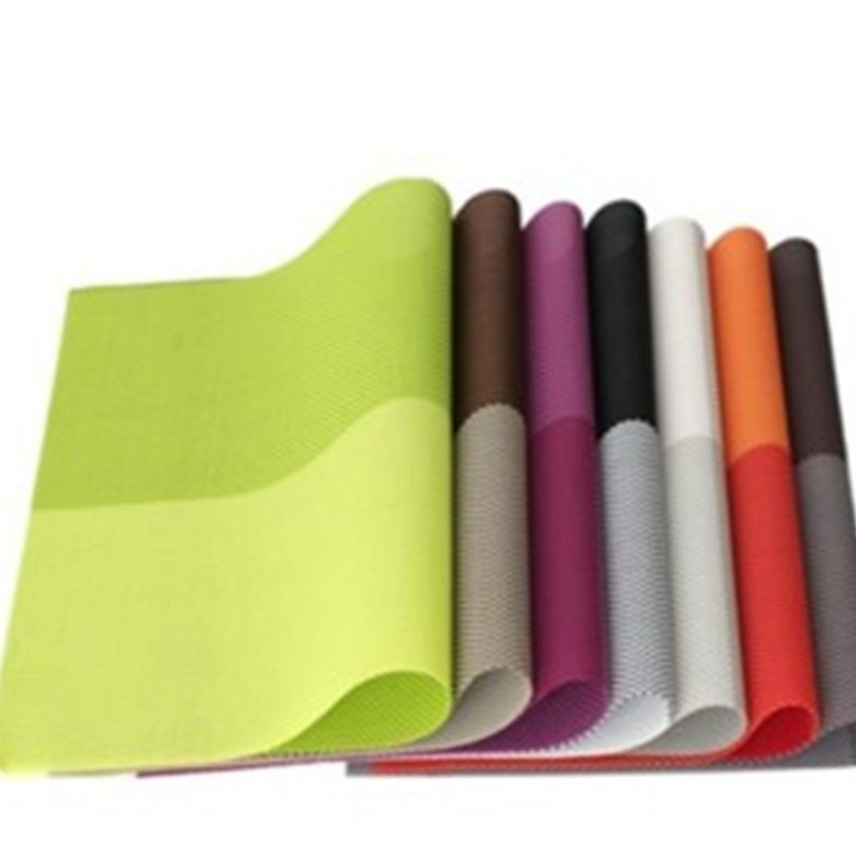 A1463 Creative Fashion Placemat PVCTable Mat Field Grid Plate Mat Bowl Mat0.08