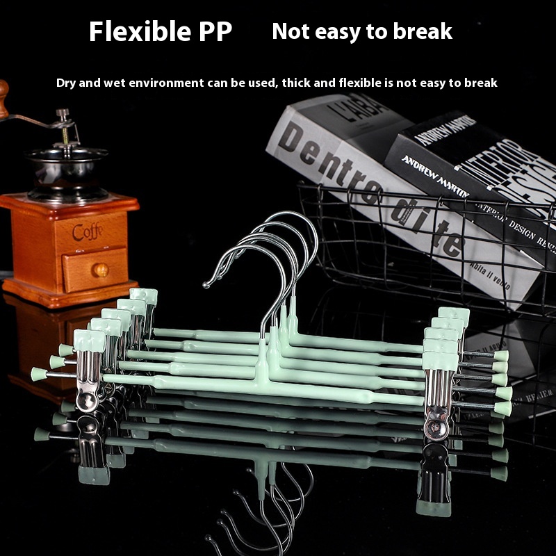 2939 Household Stainless Steel Multifunctional Pants Rack Will Not Rust And Is Easy To Use For Balcony Clothes Drying Socks Clip