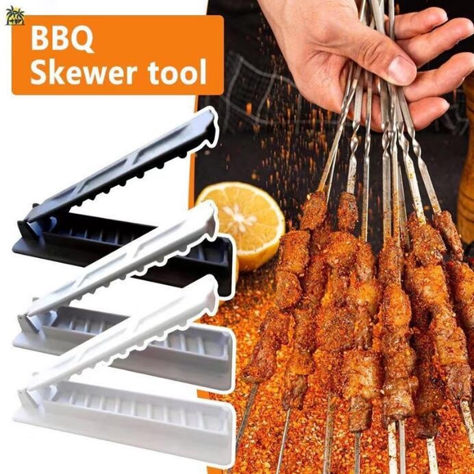 Skewers Kebab Maker Grill Skewer Barbecue Meat Skewer Outdoor Barbecue Skewer Tool