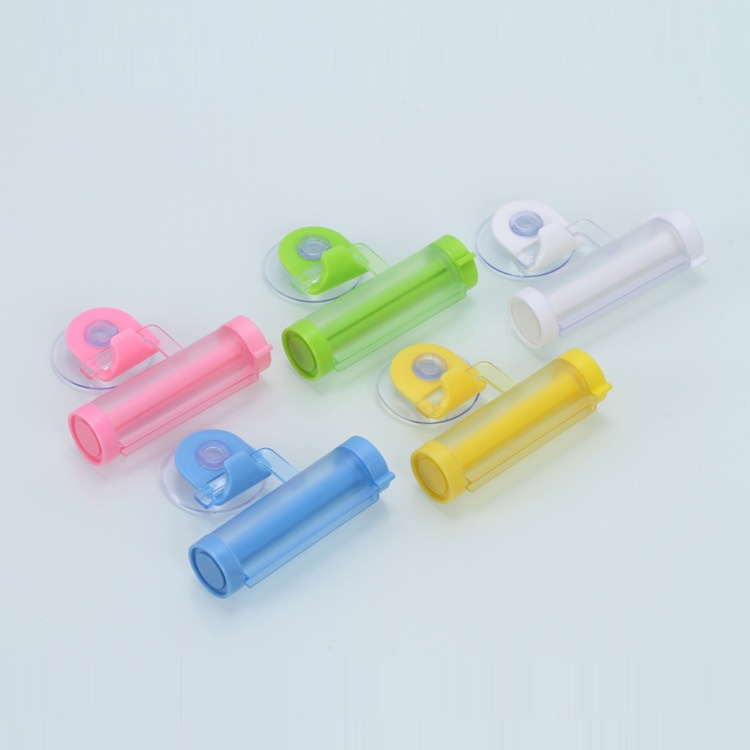 A2809 Toothpaste Dispenser Creative Toothpaste Squeezer Buddy Toothpaste Squeezer Suction Cup Hook Toothpaste Squeezer