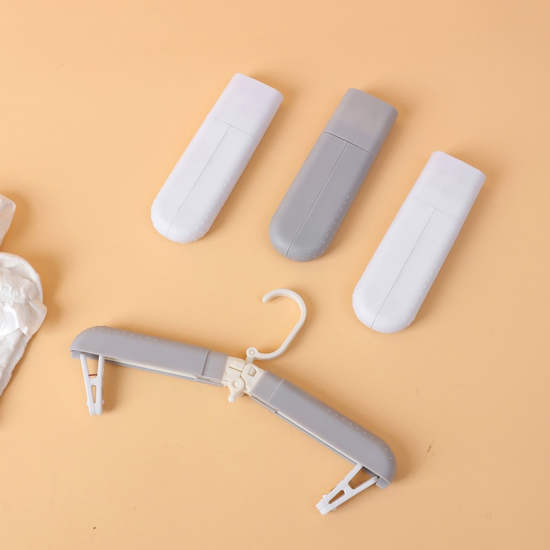 Multifunctional Travel Folding Clothes Hanger Portable Travel Business Trip Folding Clothes Hanger Home Mini Folding Clothes Hanger