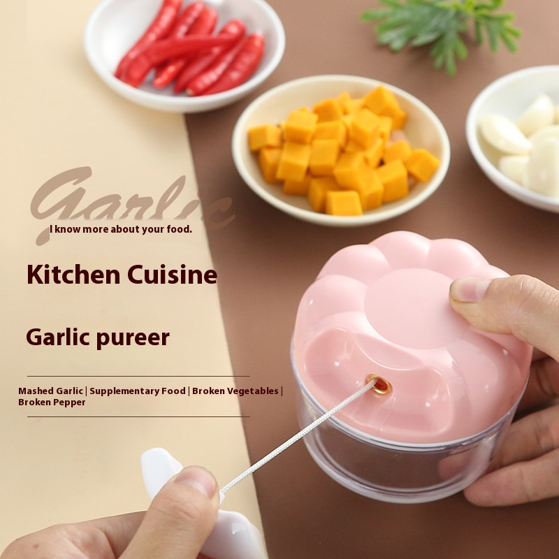 2972 Manual Garlic Pounder,Garlic Peeler,Household Ginger,Pepper,Garlic Press,Garlic Puller