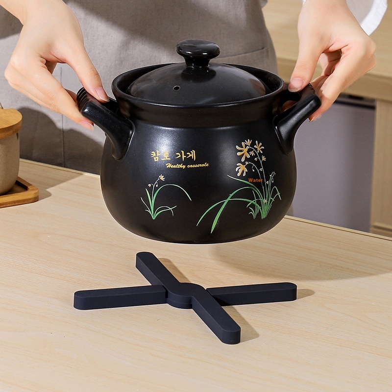 Silicone Casserole Mat Food Grade Silicone Mat Foldable Table Mat Pot Mat Dinner Plate Mat Silicone XPlacemat