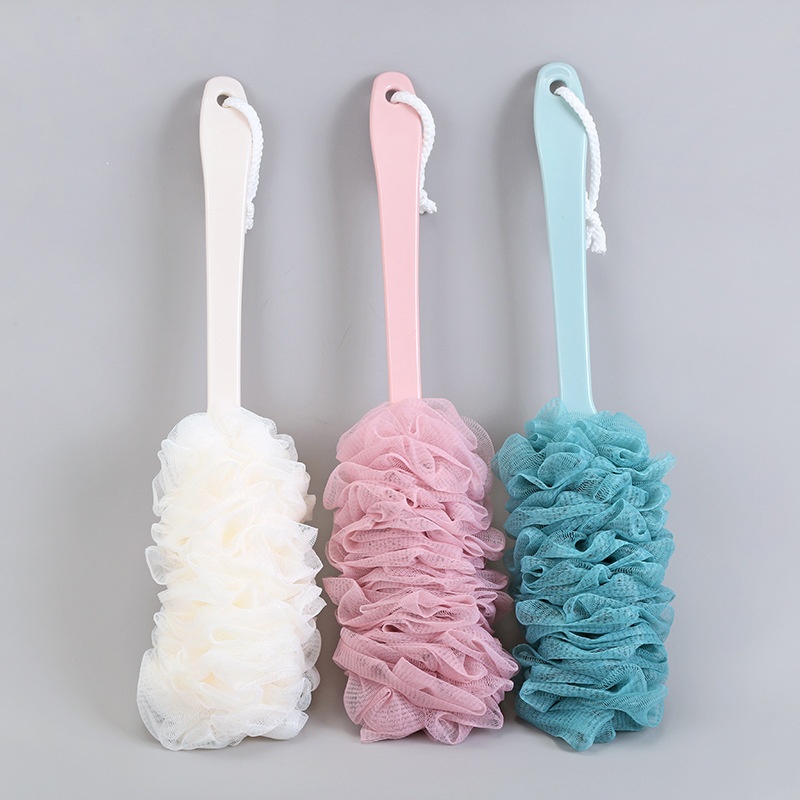 A2555 Household Bath Long Handle Brush Rub Mud Back Scrubbing Bath Brush Adult Bath Brush Back Brush Bath Brush
