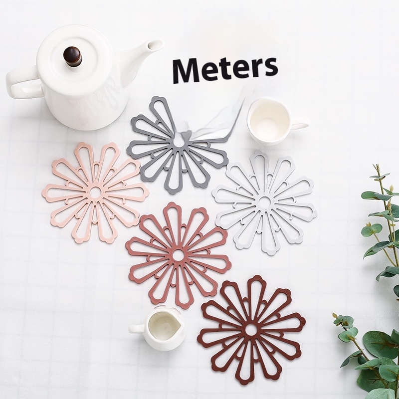 2993ulated Table Mat Creative Japanese Desktop Plate Mat Vegetable Mat Bowl Mat Cup Mat Pot Mat