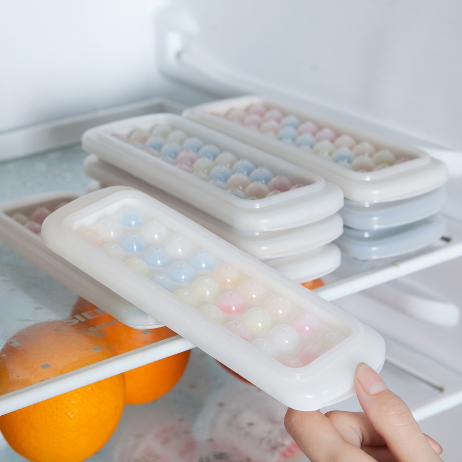 A24523 DSpherical Crystal Glue Mold Water Drop Small Ice Ball Ice Tray Mini Ice Baseball Mold