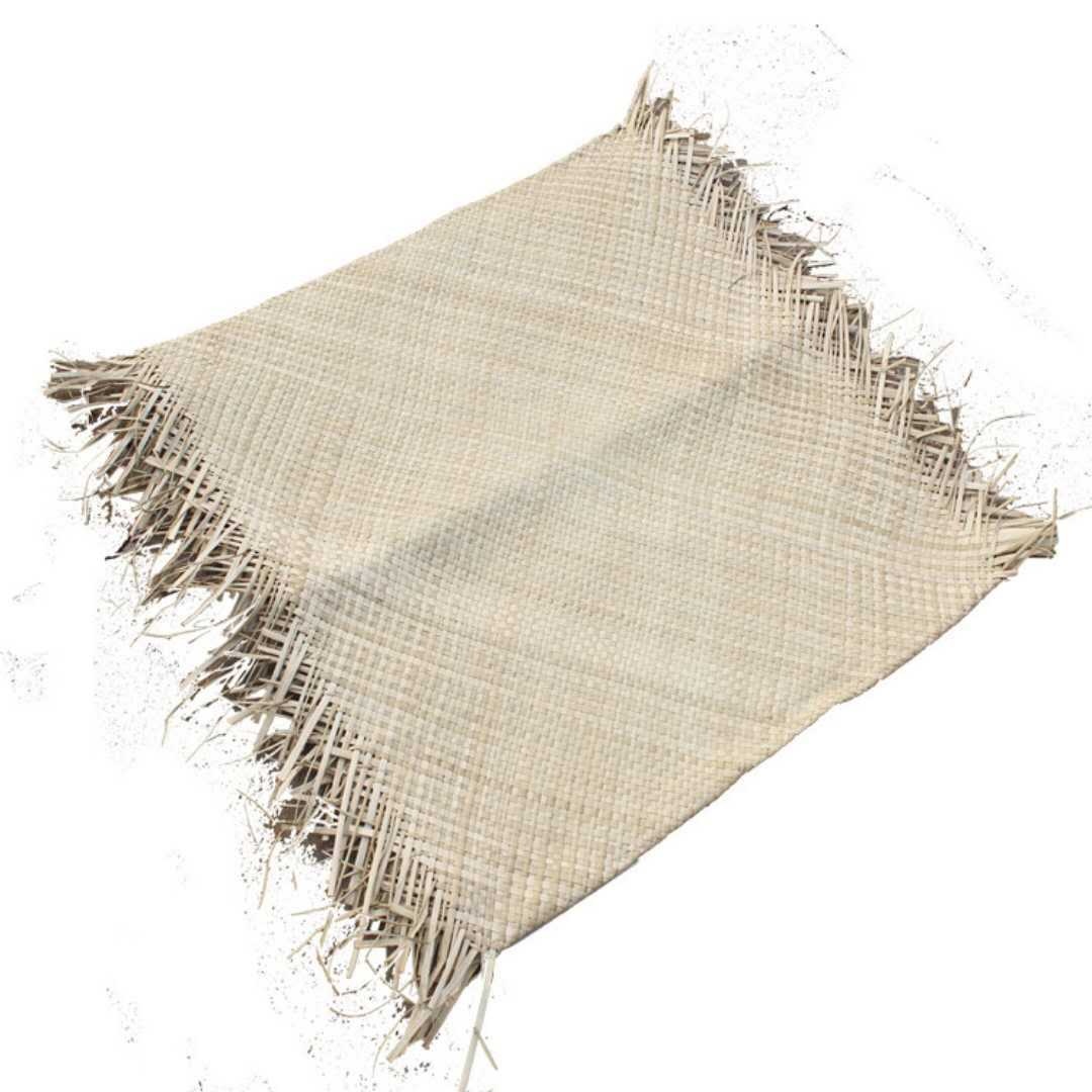 Woven Coconut Straw Mat Raw Materials Various Sizes Auxiliary Materials Straw Mat Straw Mat