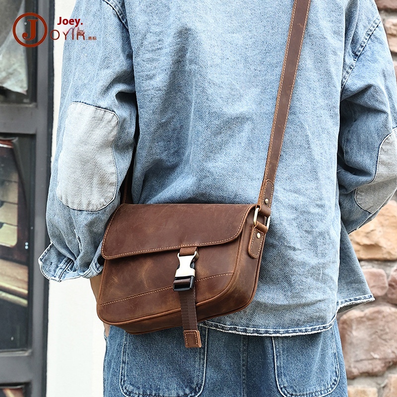 Style Messenger Bag Men's Sports Riding Messenger Bag Niche Street Men's Shoulder Bag Shoulder Bag Men's Bag